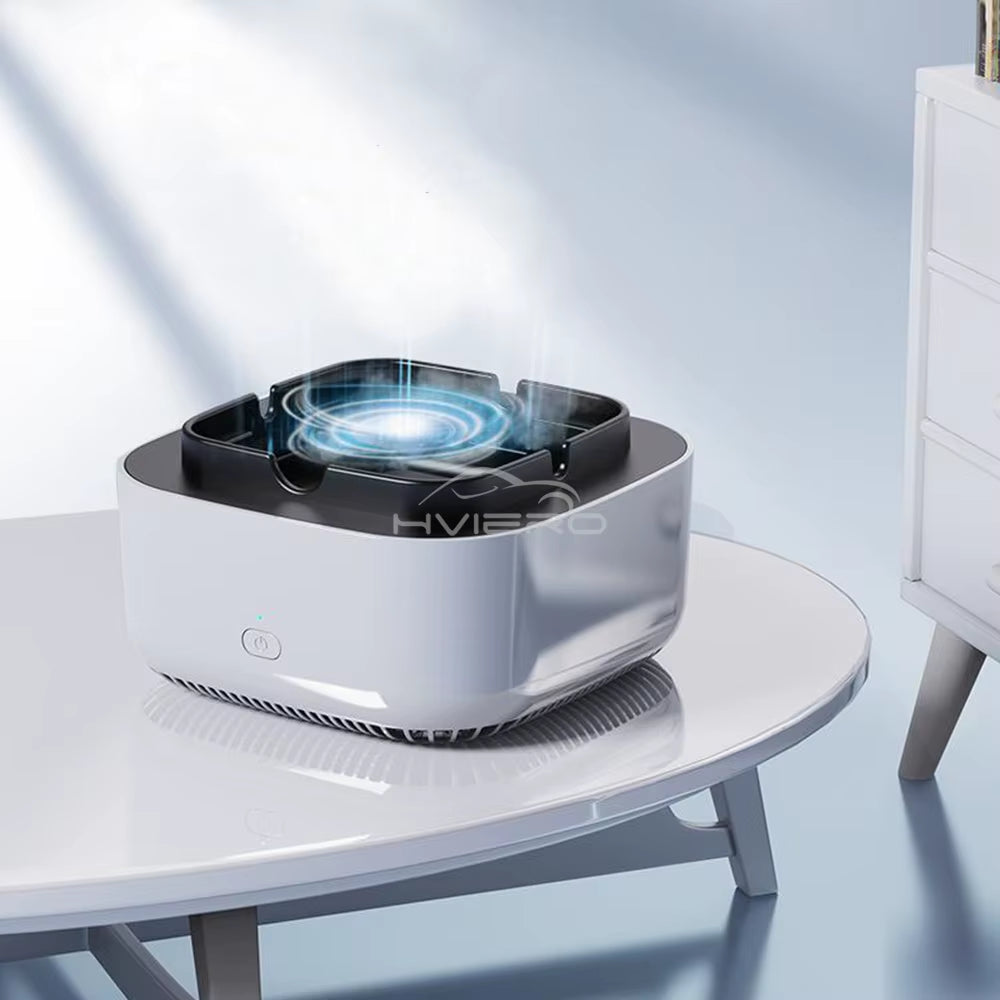 Ashtray Air Purifier Negative Ion Creative Household Square Purifying Filter for Remove Odor Smoke Aromatherapy Smokeles Reduce