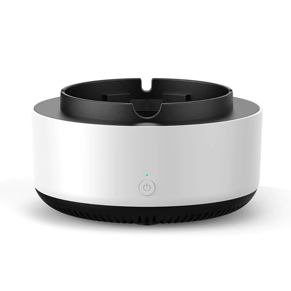 Electronic Smokeless Ashtray Air Purification Anion 360 Degree Surroundautomatic Smoke Removal Smokeless Aromathera Desk Ornamen