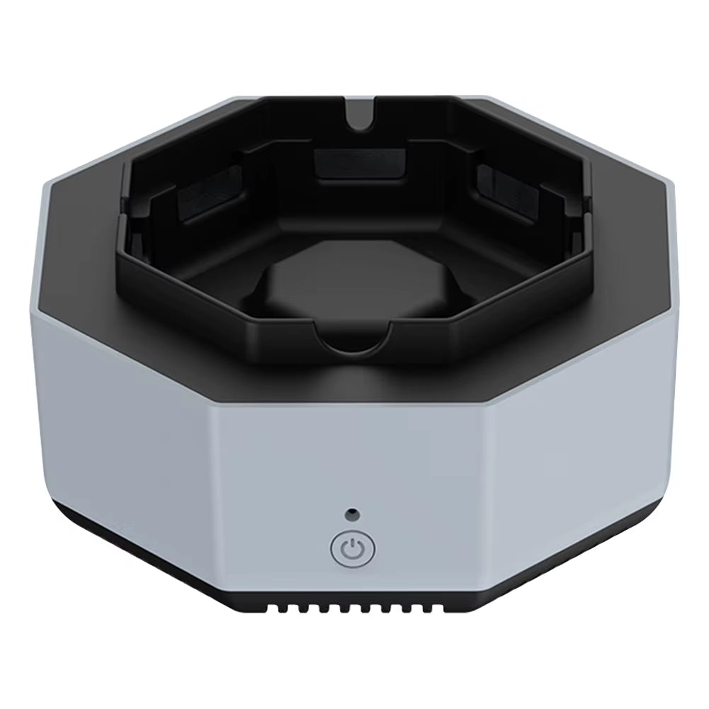 Ashtray Air Purifier Rechargeable Smart Negative Purification Ashtray Multipurpose Removable Gifts for Dad Boyfriends Relatives