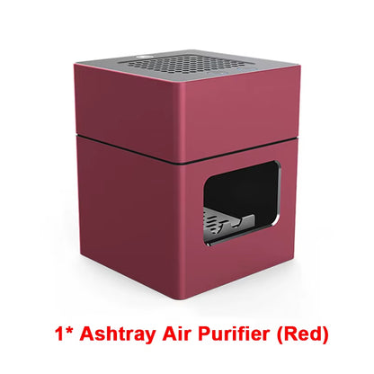 AP078 Ashtray Air Purifier Rechargeable anti Second-Hand Smoke Desktop Ashtray Remove Odor Home Air Purifiers