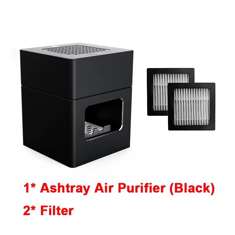 AP078 Ashtray Air Purifier Rechargeable anti Second-Hand Smoke Desktop Ashtray Remove Odor Home Air Purifiers
