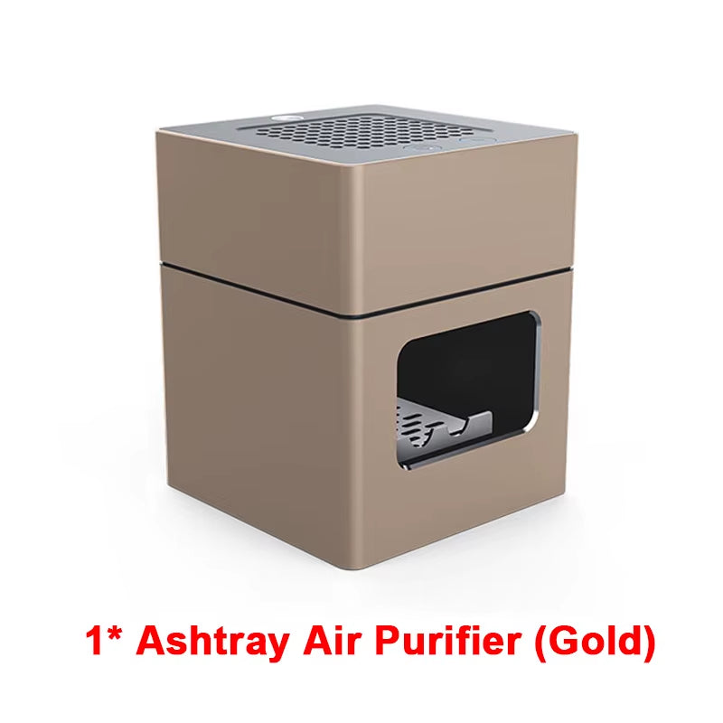 AP078 Ashtray Air Purifier Rechargeable anti Second-Hand Smoke Desktop Ashtray Remove Odor Home Air Purifiers