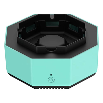 Ashtray Air Purifier Rechargeable Smart Negative Purification Ashtray Multipurpose Removable Gifts for Dad Boyfriends Relatives