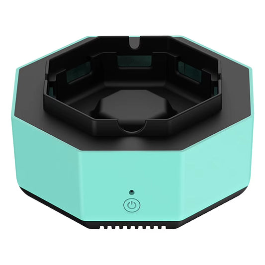 Ashtray Air Purifier Rechargeable Smart Negative Purification Ashtray Multipurpose Removable Gifts for Dad Boyfriends Relatives