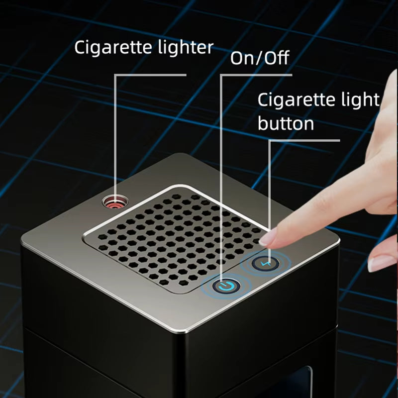 AP078 Ashtray Air Purifier Rechargeable anti Second-Hand Smoke Desktop Ashtray Remove Odor Home Air Purifiers