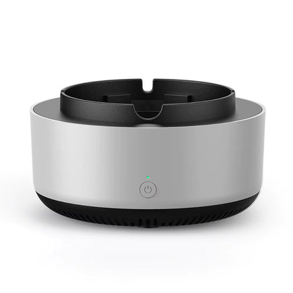 Electronic Smokeless Ashtray Air Purification Anion 360 Degree Surroundautomatic Smoke Removal Smokeless Aromathera Desk Ornamen