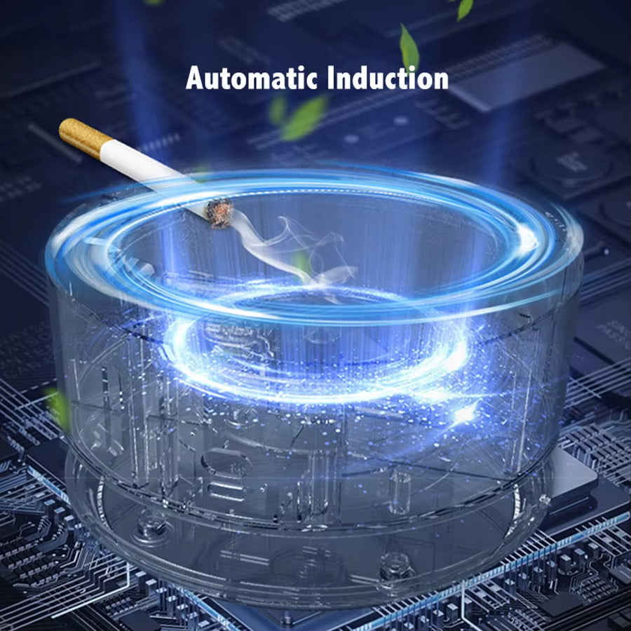 Multipurpose Ashtray Air Purifier Anion Purification Practical Ash Ashtrays Portable Gadgets House Accessories for Family Office