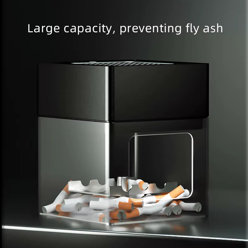 AP078 Ashtray Air Purifier Rechargeable anti Second-Hand Smoke Desktop Ashtray Remove Odor Home Air Purifiers