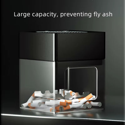 AP078 Ashtray Air Purifier Rechargeable anti Second-Hand Smoke Desktop Ashtray Remove Odor Home Air Purifiers